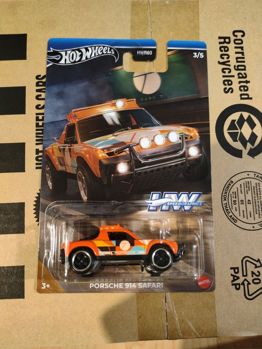 Porsche 914 Safari SpeedGraphics Rallye Hot Wheels