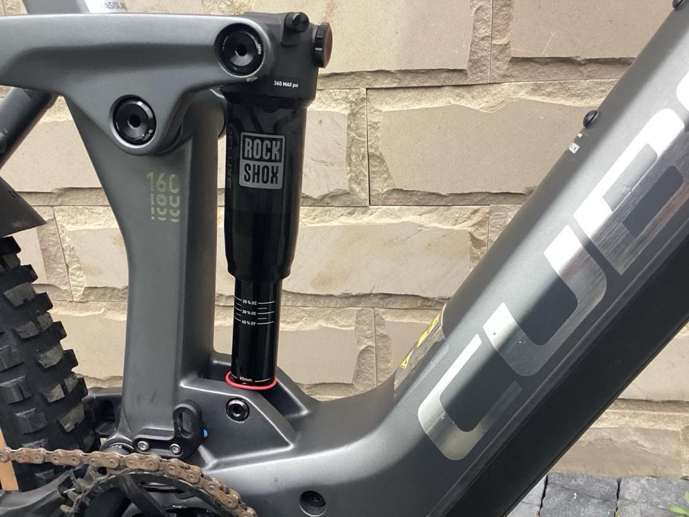 Велосипед Cube stereo carbon електро