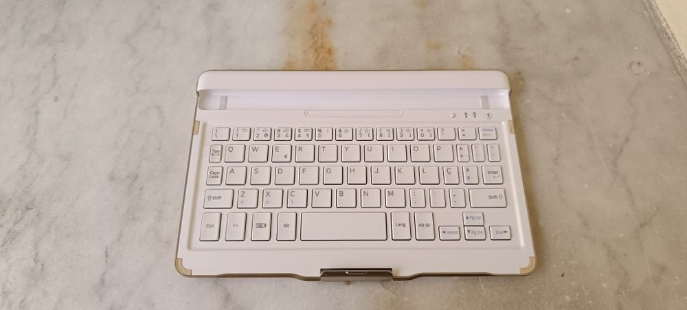Teclado Samsung tab branco