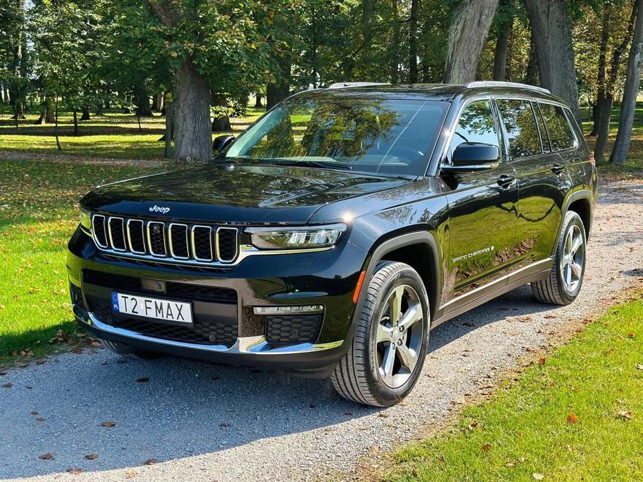 Jeep Grand Cherokee Serwis ASO JEEP ! Ceramika ! Pełna FV 23% ! kamery 360! 6 osób