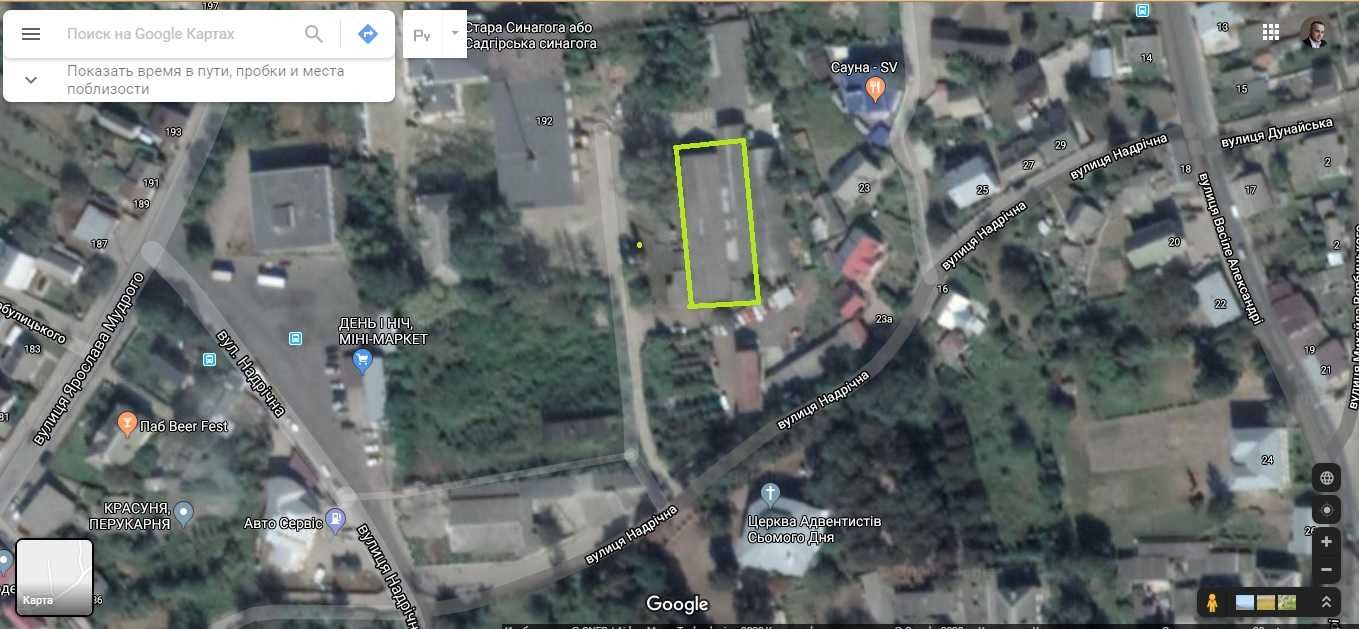 Оренда виробничо-складських приміщень в центрі Садгори
