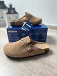 klapki BirkenstockBoston brown nowy z metką EU.40