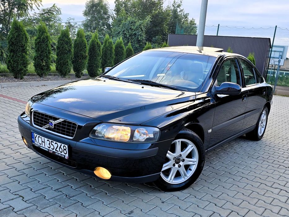 Volvo S60 Niski Przebieg, Automat, KlimaTronik, Grzane Fotele, Skóra, SUPER STAN