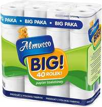 Almusso BIG 40szt 3 warstwy papier toaletowy
