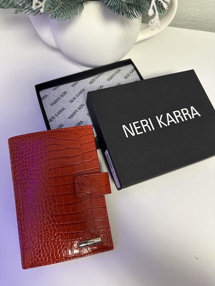 Шкіряна Обкладинка для паспорта та водійського посвідчення Neri Karra