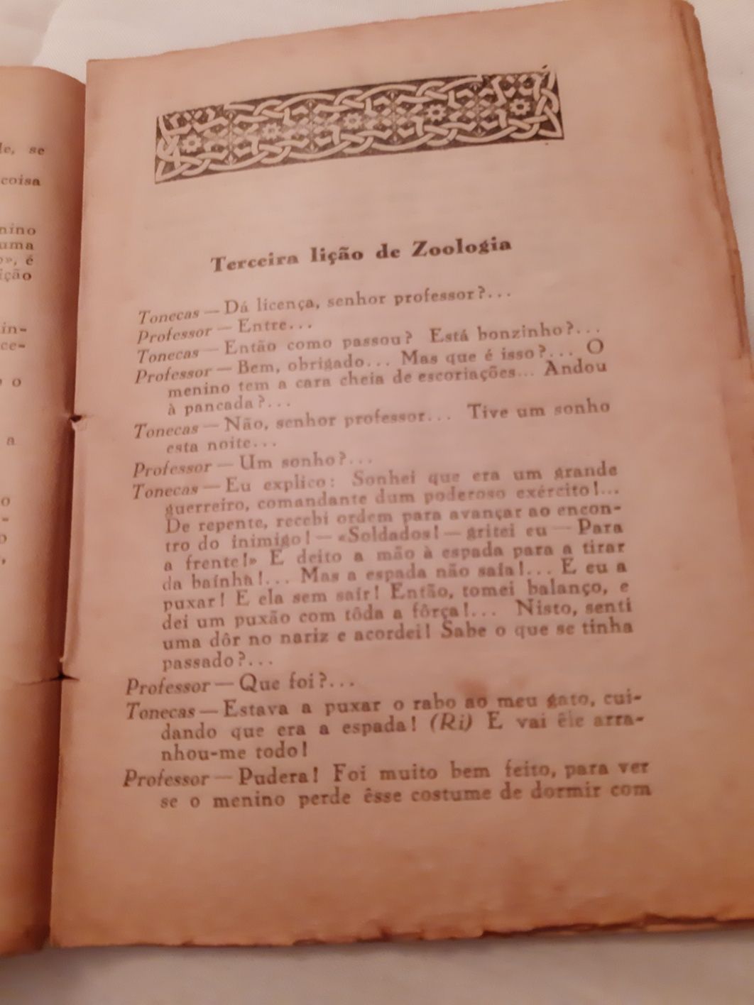 Lições humorísticas anos 30