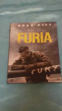 FURIA  DVD + Książka  Brad Pitt