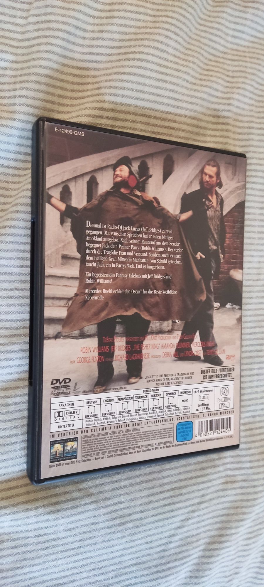 Fisher King dvd napisy pl Terry Gilliam Robin Williams Jeff Bridges