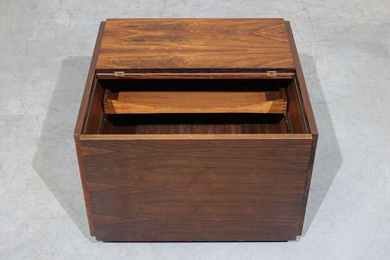 Móvel bar Verner Panton em pau santo | Mid Century Modern