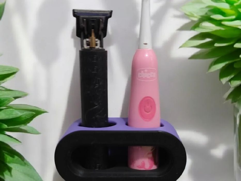 Suporte Escova de Dentes Elétrica (Para 1 ou 2)