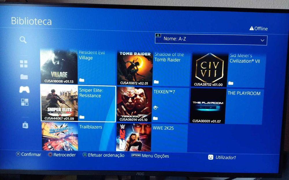 Consola PS4 Slim versao 12.02