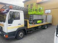 Auto Laweta Man Pomoc Drogowa do transportu maszyn DMC 8t