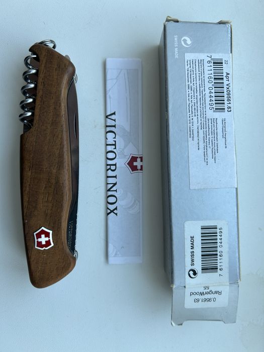 Продам ніж victorinox ranger wood 55