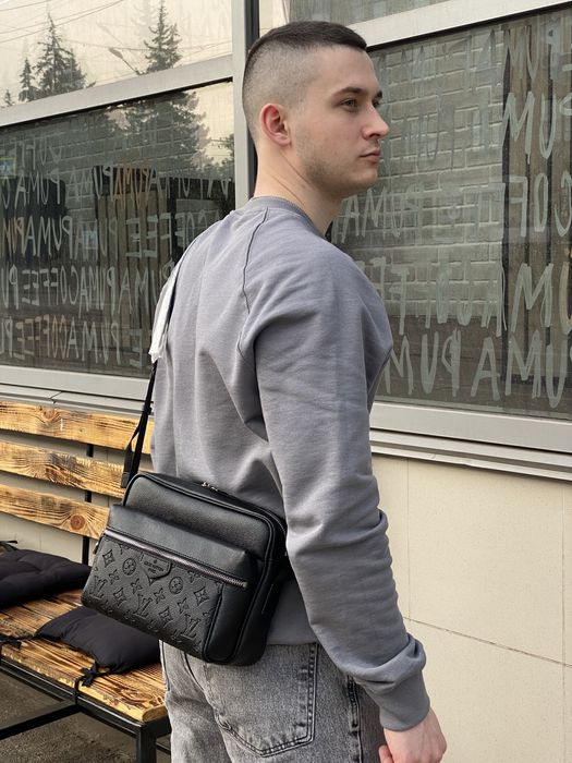 Чоловіча сумка Louis Vuitton мужская сумка барсетка мессенджер клатч