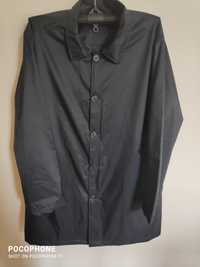 Czarny płaszcz wiosenny TCM
