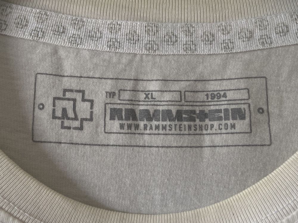 Koszulka biała Rammstein Engel 1994 roz. XL