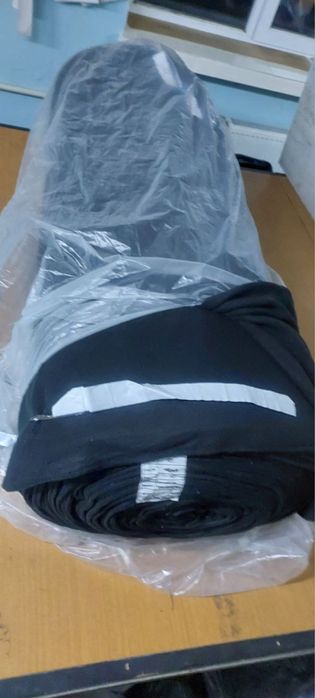 Флис подкладочный черный