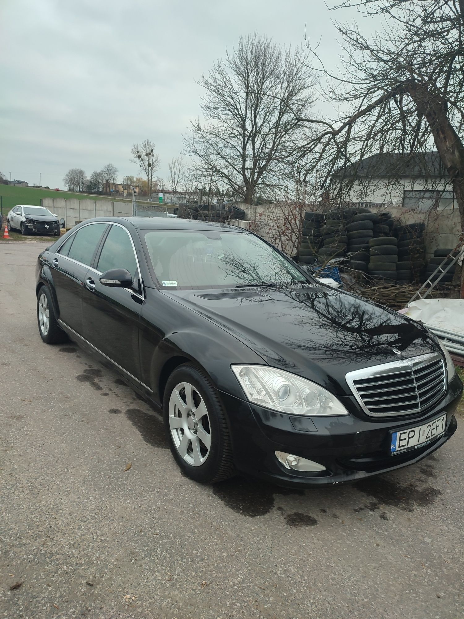 Mercedes 4MATIC Long w221 z instalacją gazową