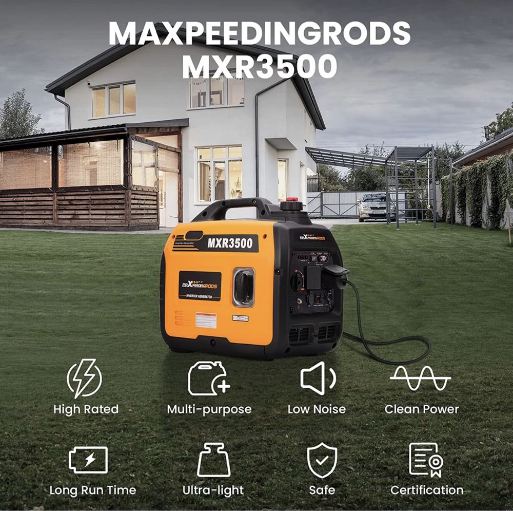 Генератор інверторний Maxpeedingrods MXR 3500 Новий