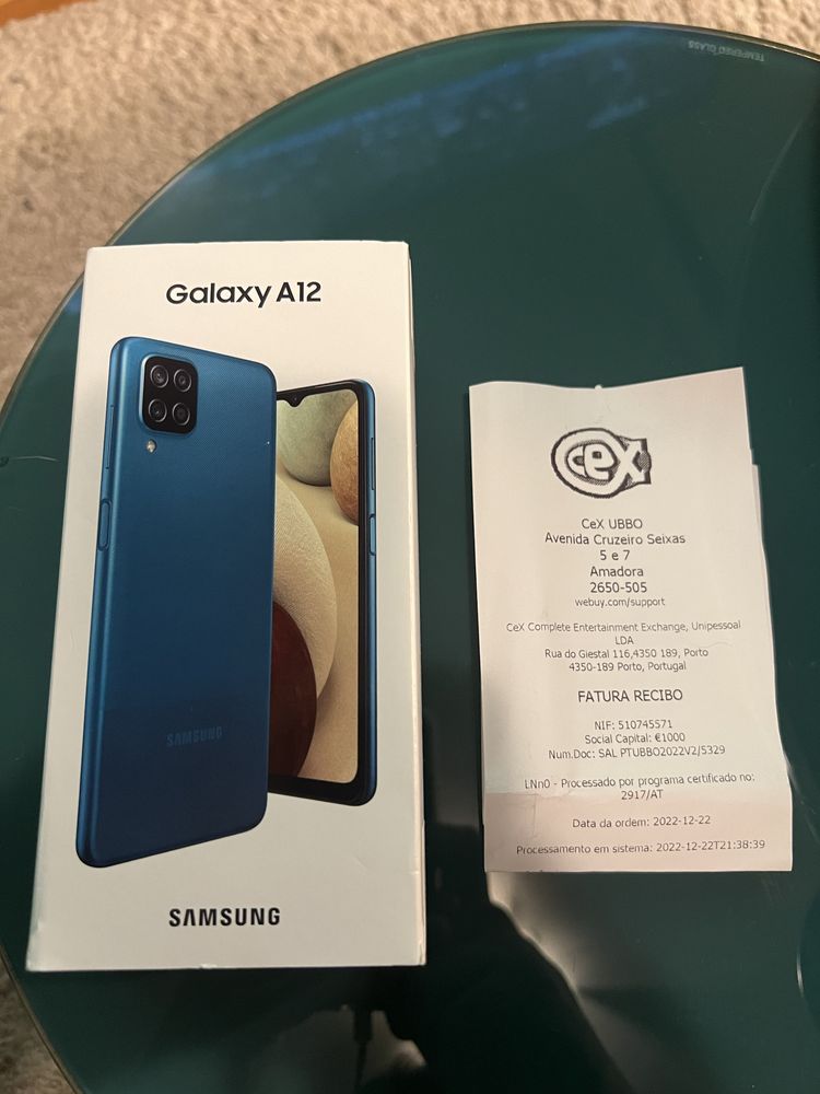 Samsung Galaxy A12 Dual Sim Azul c/garantia
