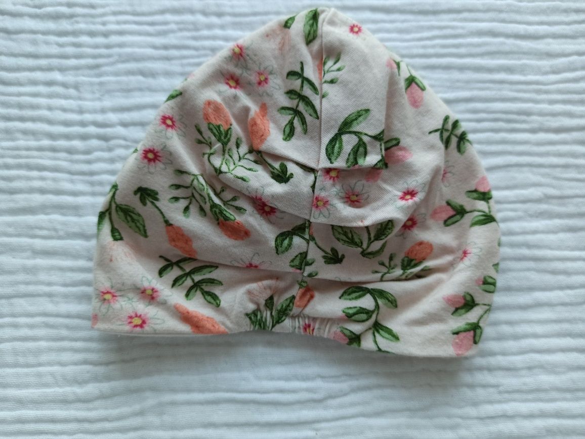 Czapka turban kwiaty wiosenna 40/42 cool club