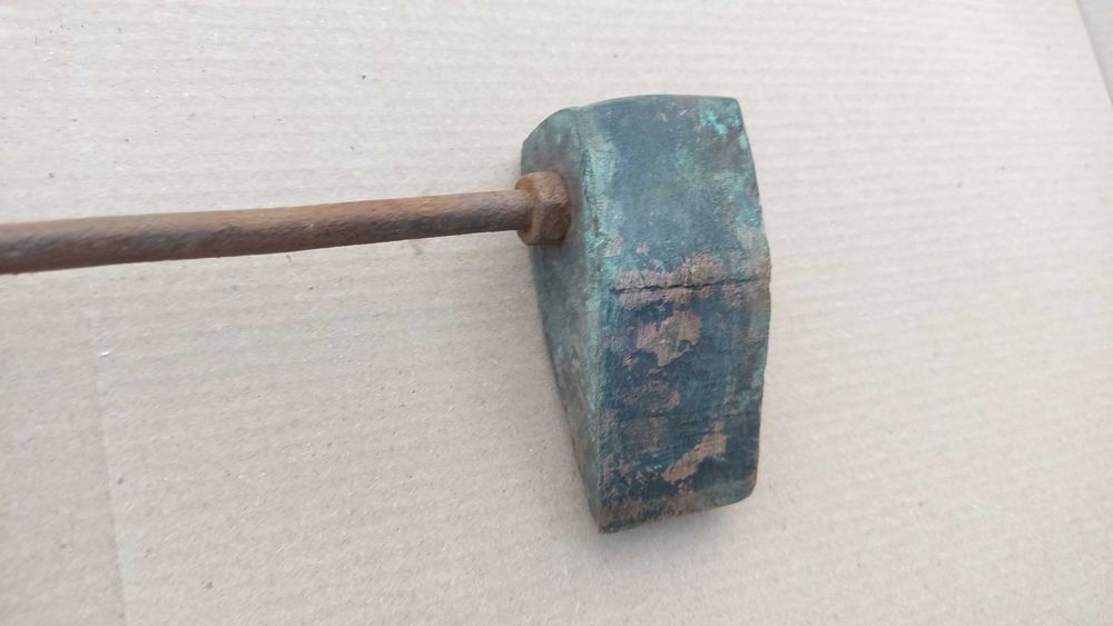 Паяльник медный молотковый антикварный