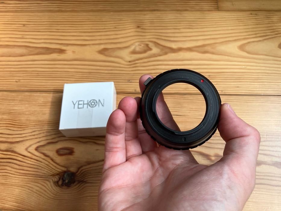 Adaptador Yehon Canon EF EOS para Fujifilm X