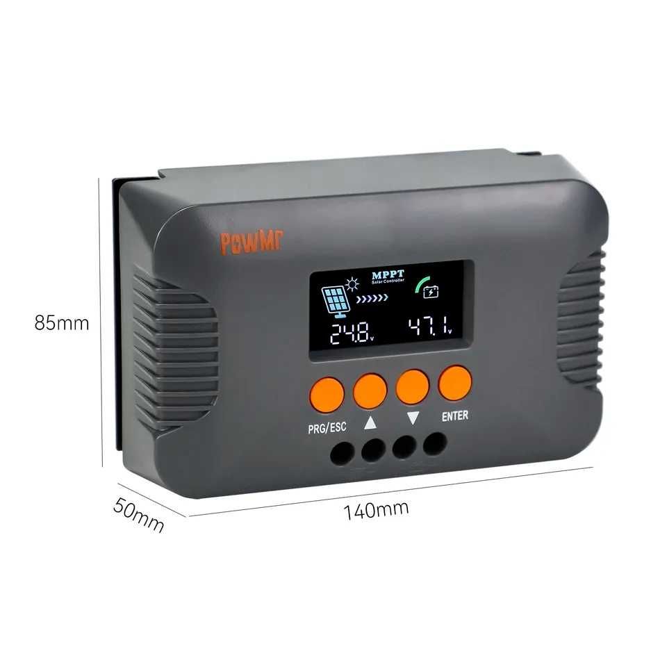 Контроллер MPPT солнечных панелей 24 - 72В PowMr 10A