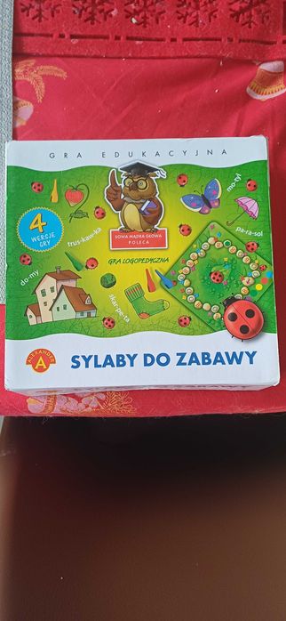 Sylaby do zabawy gra edukacyjna
