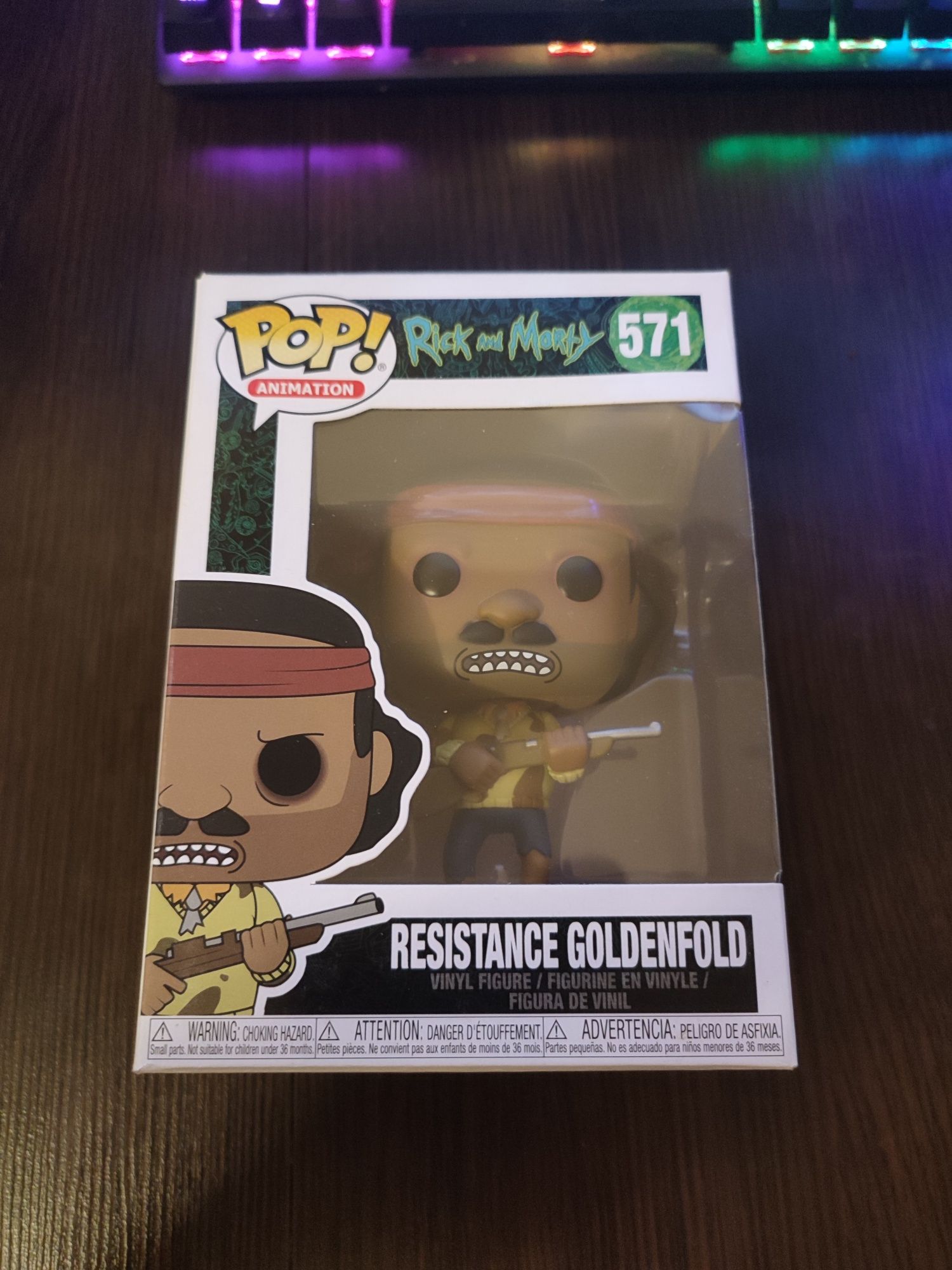 Figurka funko pop Resistance golden fold Rick and Morty