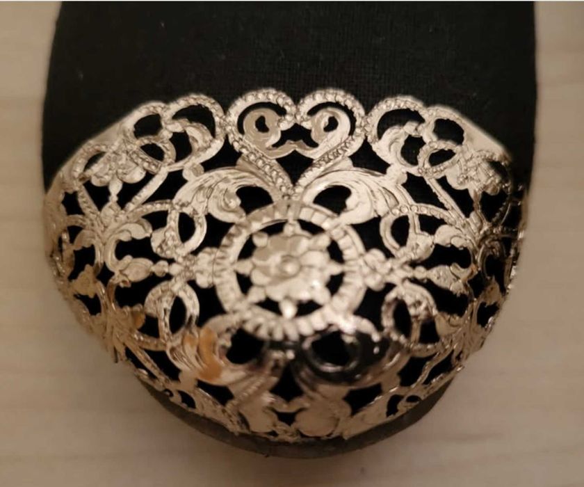 Sabrinas pretas, estilo marroquino, Seaside, tamanho 35