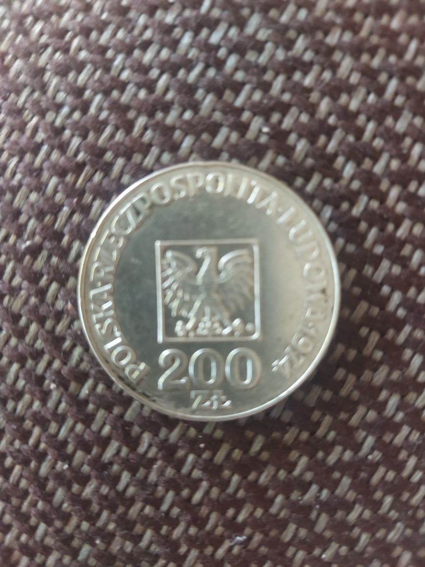 Moneta  srebrna o nominale 200 zł  z 1974 r