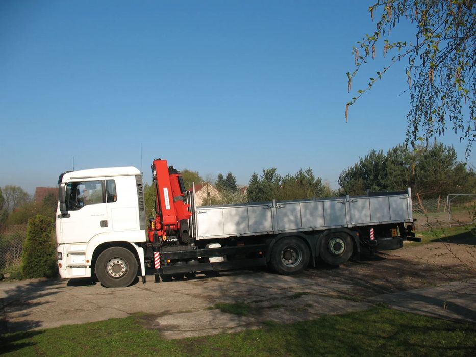 MAN TGA  Sprzedam MAN TGA 26310 z żurawiem PERFINGER PK 23500