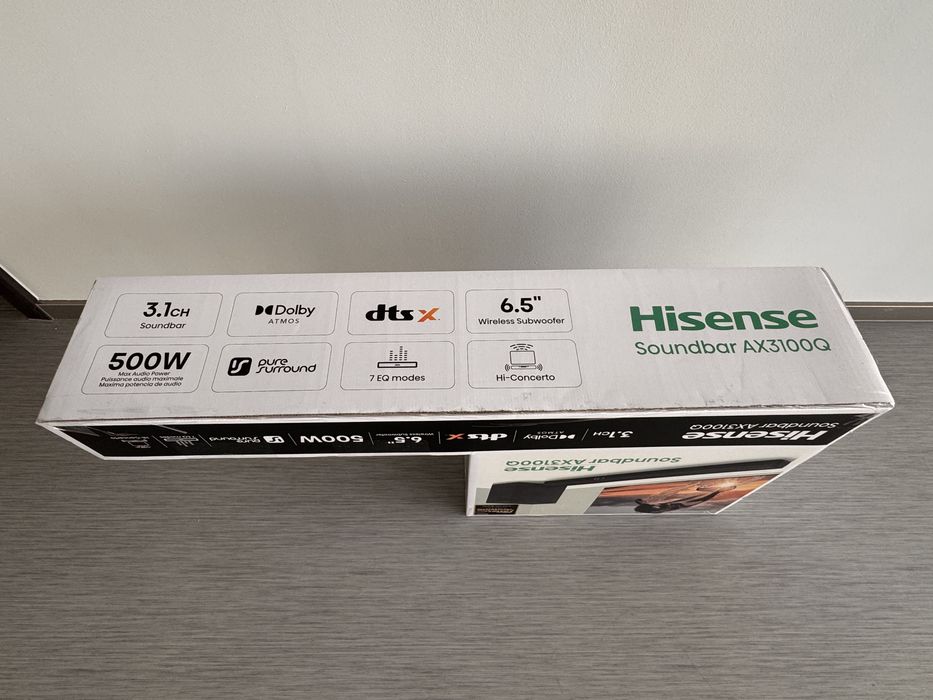 Soundbar Hisense AX3100Q - NOWY