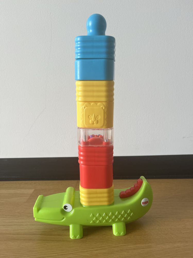 Krokodyl fisher price układanka nakładanka