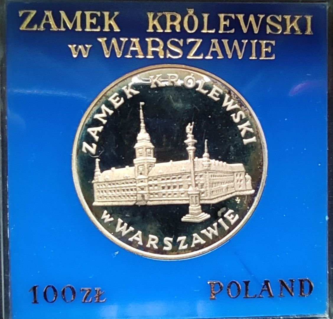 100 zł 1975 Zamek Królewski w Warszawie