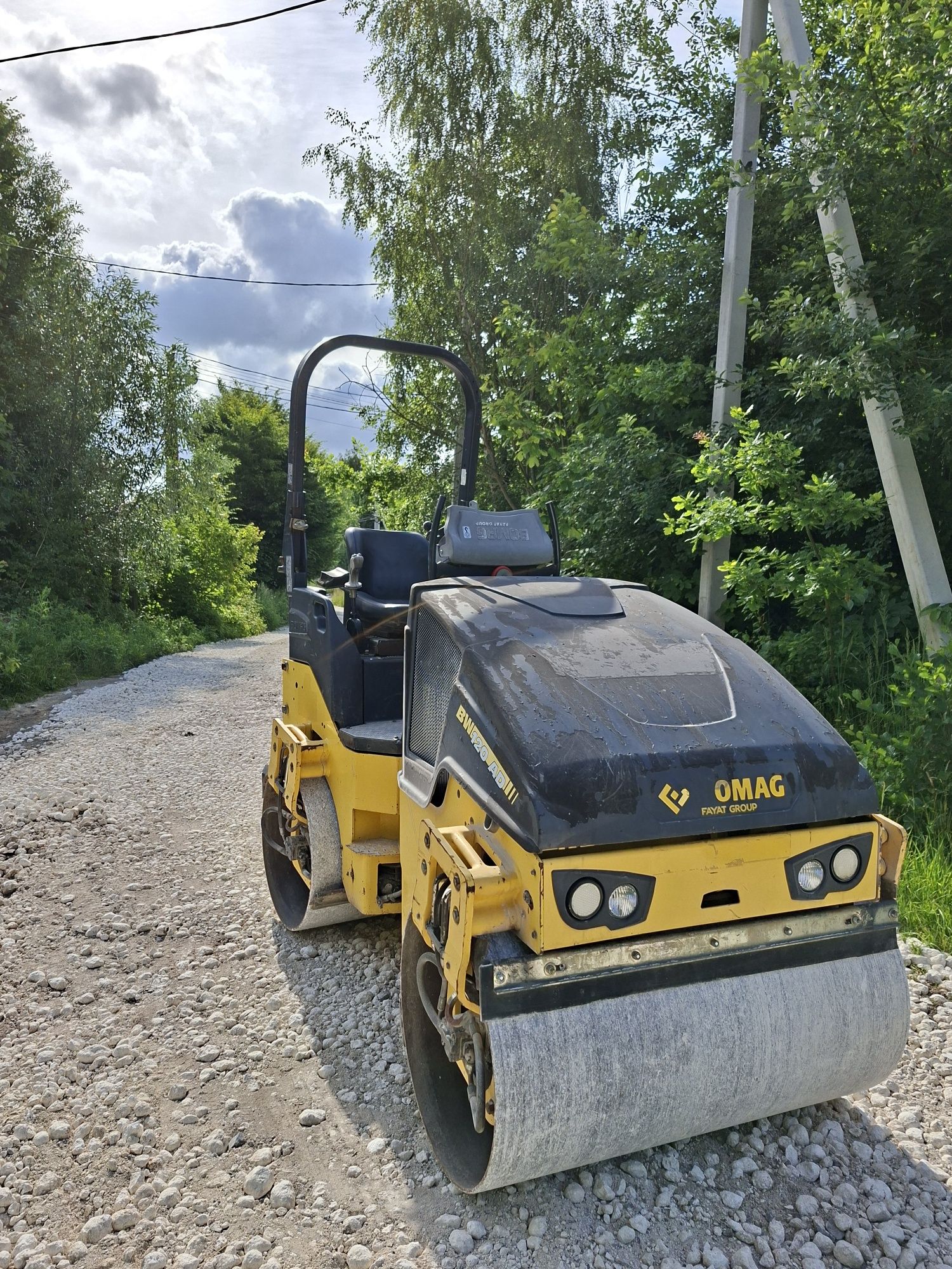 Продаж катка bomag bw 120 ad5 з ПДВ  2015 рік
