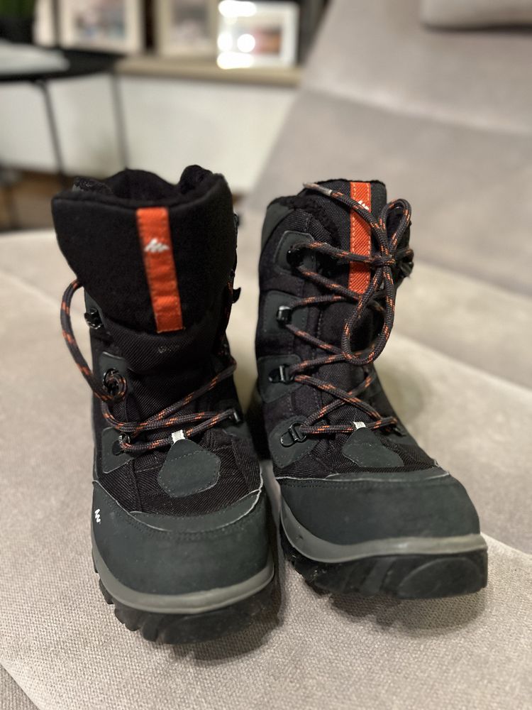 Śniegowce Buty dziecięce zimowe Quecha Decathlon 38