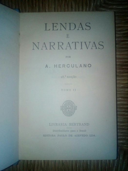 Livro Alexandre Herculano 1900 A DAMA PÉ -CABRA