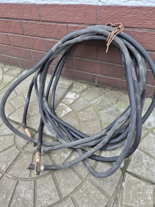 Kable przewody do spawarki 7m okazja!