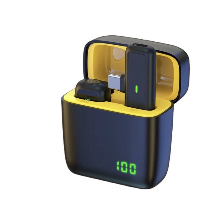 Бездротовий петличний мікрофон SX5 wireless (type-c) для смартфону