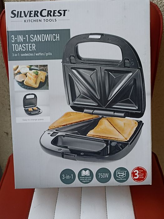 Тостерниця 3 в 1 нова