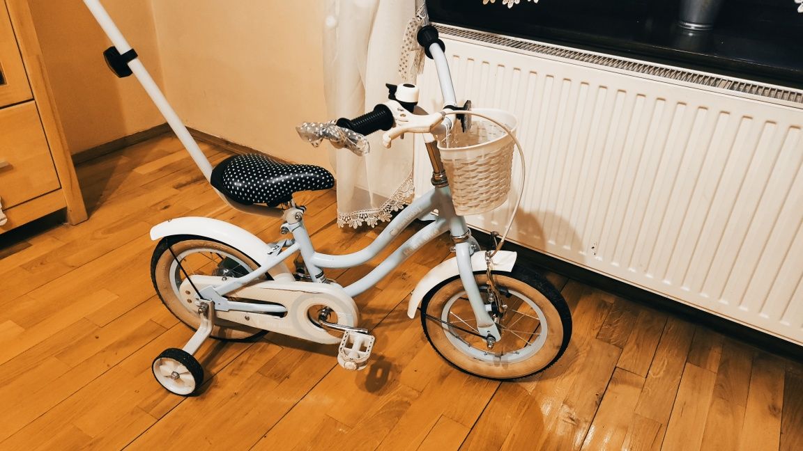 Rower dziecięcy 12 cali miętowy Sun Baby Heart Bike