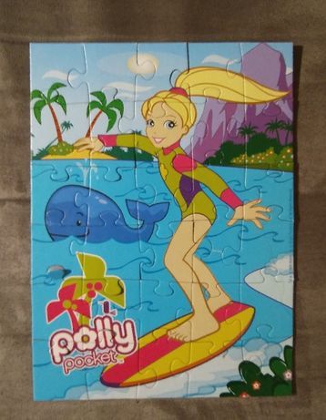 Wspaniałe Puzzle z serii Polly Pocket