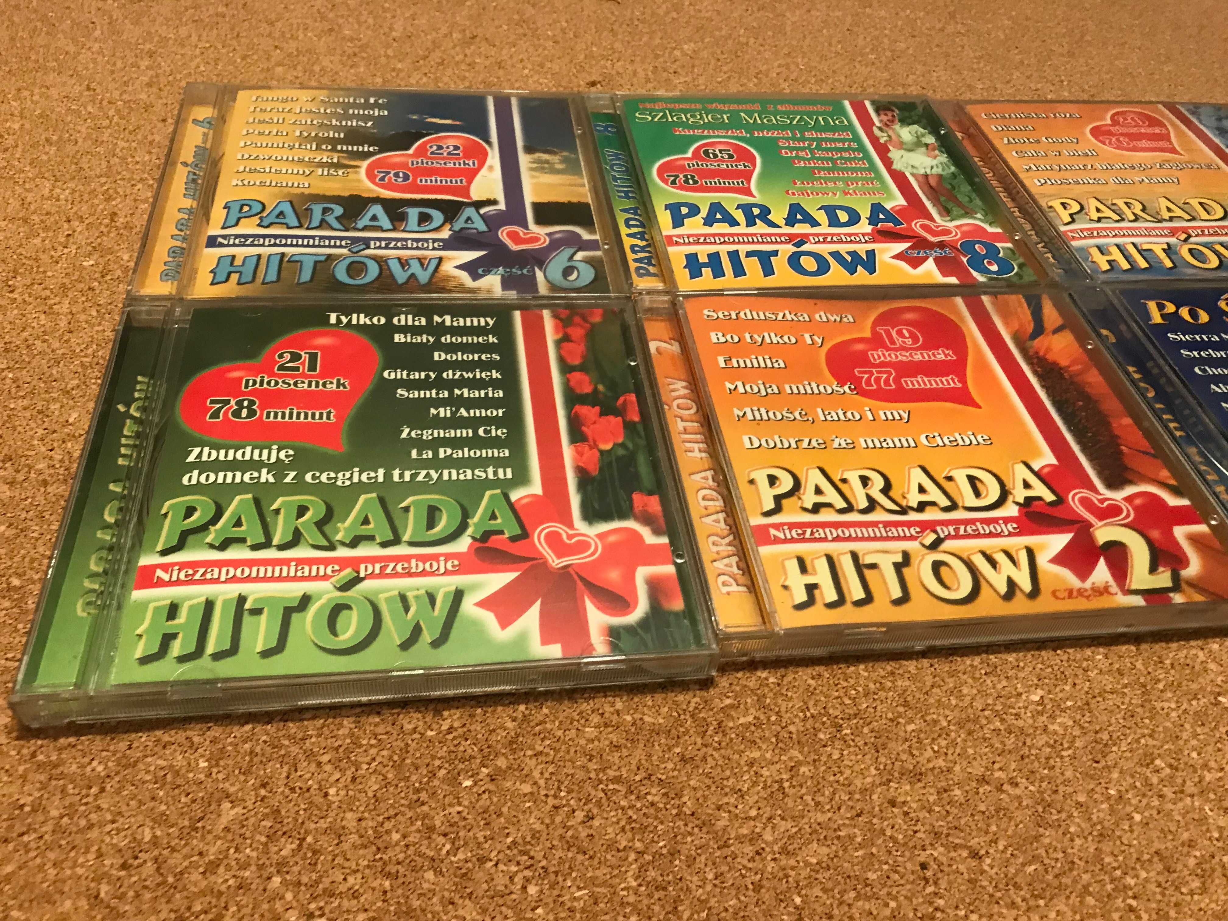 Parada Hitów - Zestaw 10 Płyt CDs