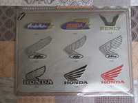 Placa Metal Honda - 30cm por 40cm