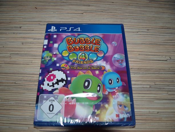 Gra dla dzieci Bubble Bobble 4 Friends The Baron is Back! ps4 nowa!!!