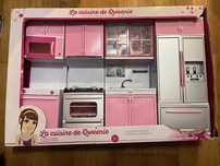 A cozinha da Qweenie com 44 acessórios