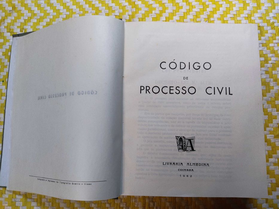Código de Processo Civil 1961