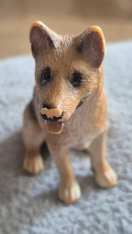Unikatowy owczarek niemiecki schleich z 2008r